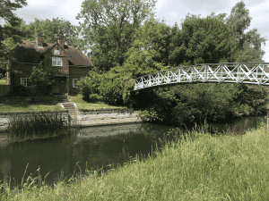 Little Wittenham footbridge